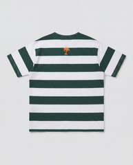 Camiseta Oversize Rayas Verde Bohío (Unisex)