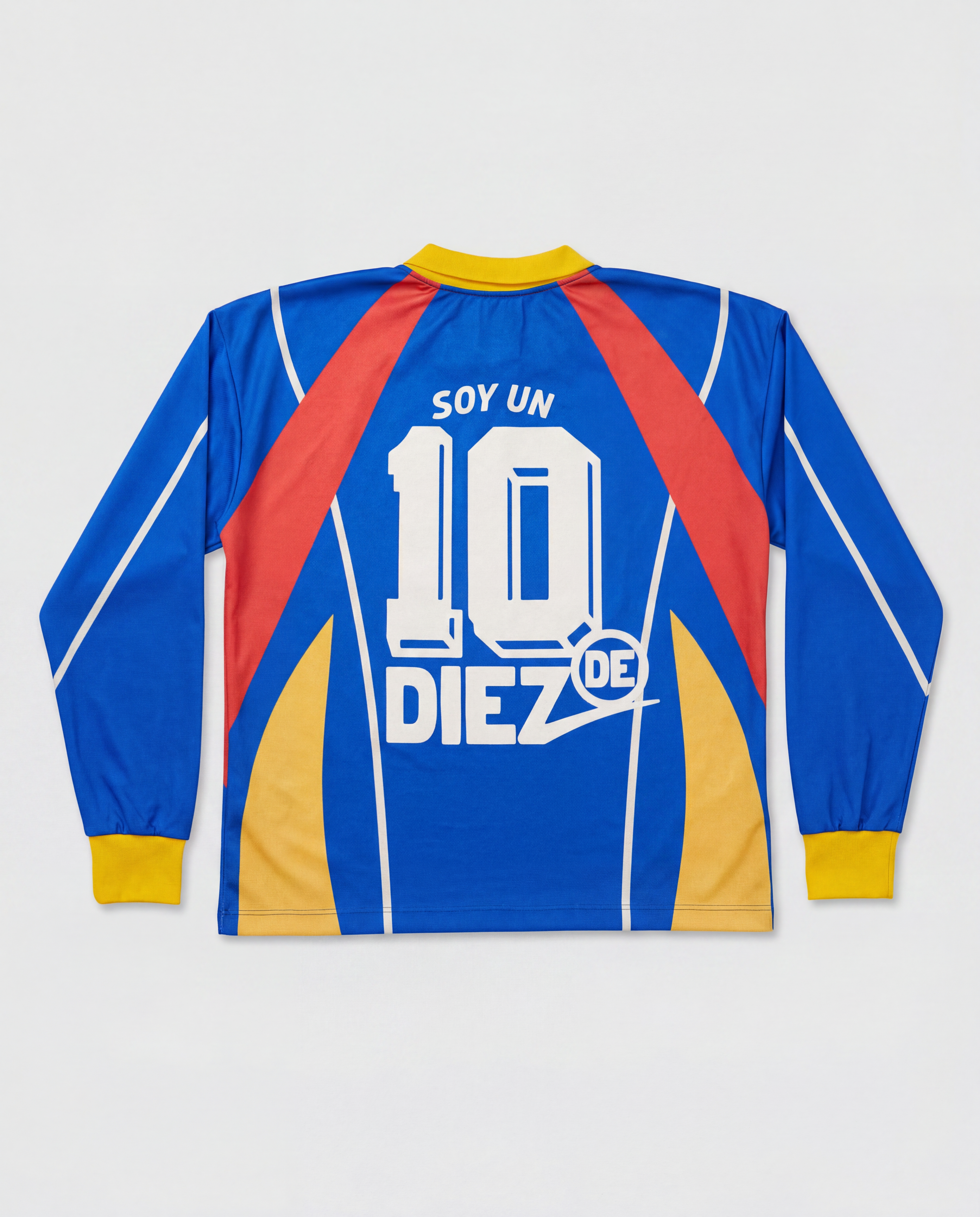 Camisa Futbol Criollo Diez De Diez Manga Larga