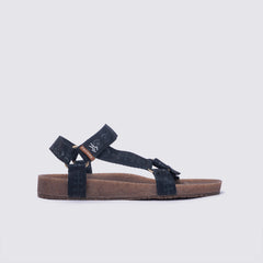 Sandalia Hombre Reata "La Ficha" Negra
