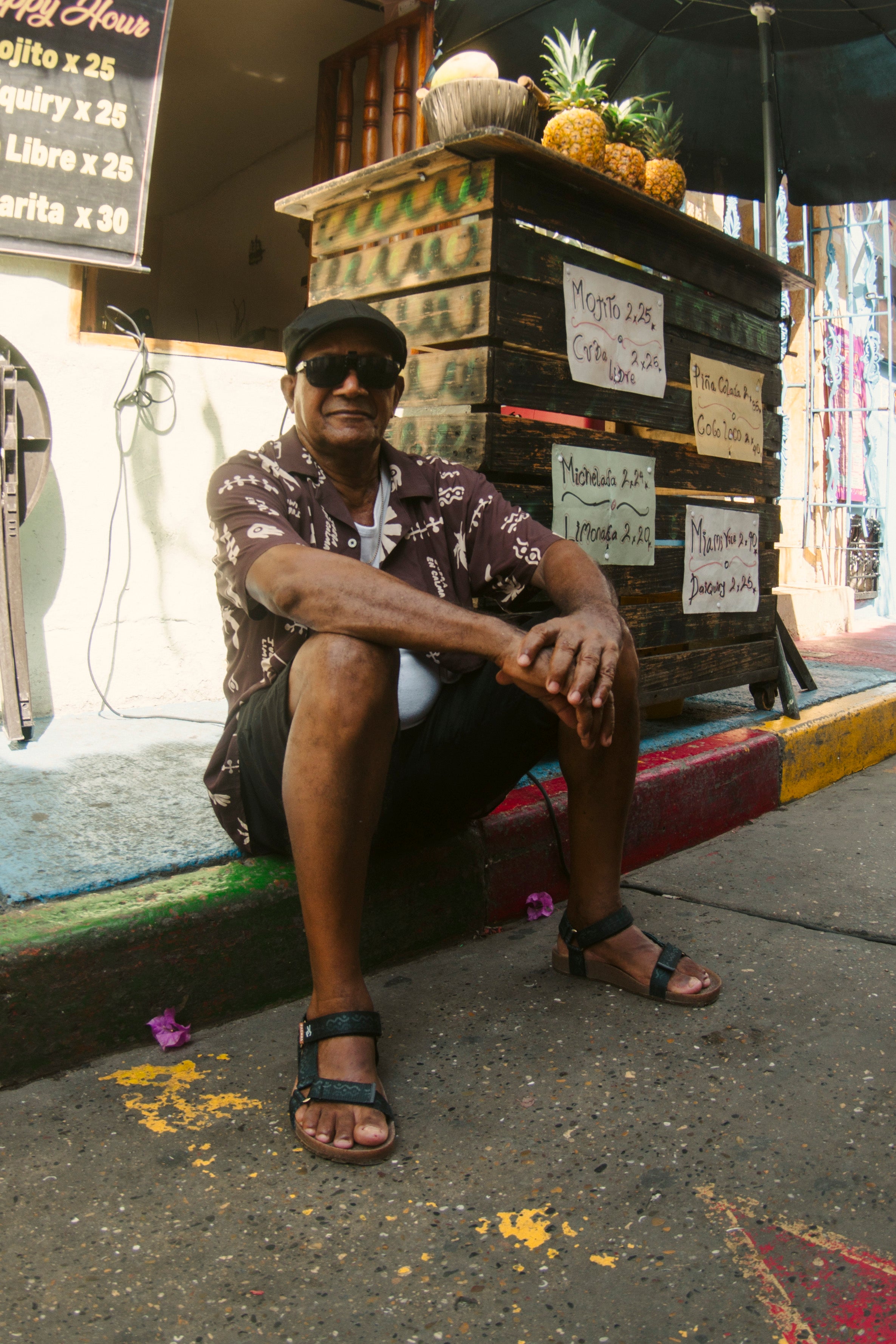 Sandalia Hombre Reata "La Ficha" Negra