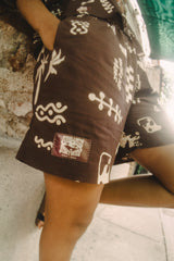 Short Unisex Las Fichas Pachas X Bohío 2 (Rayón)