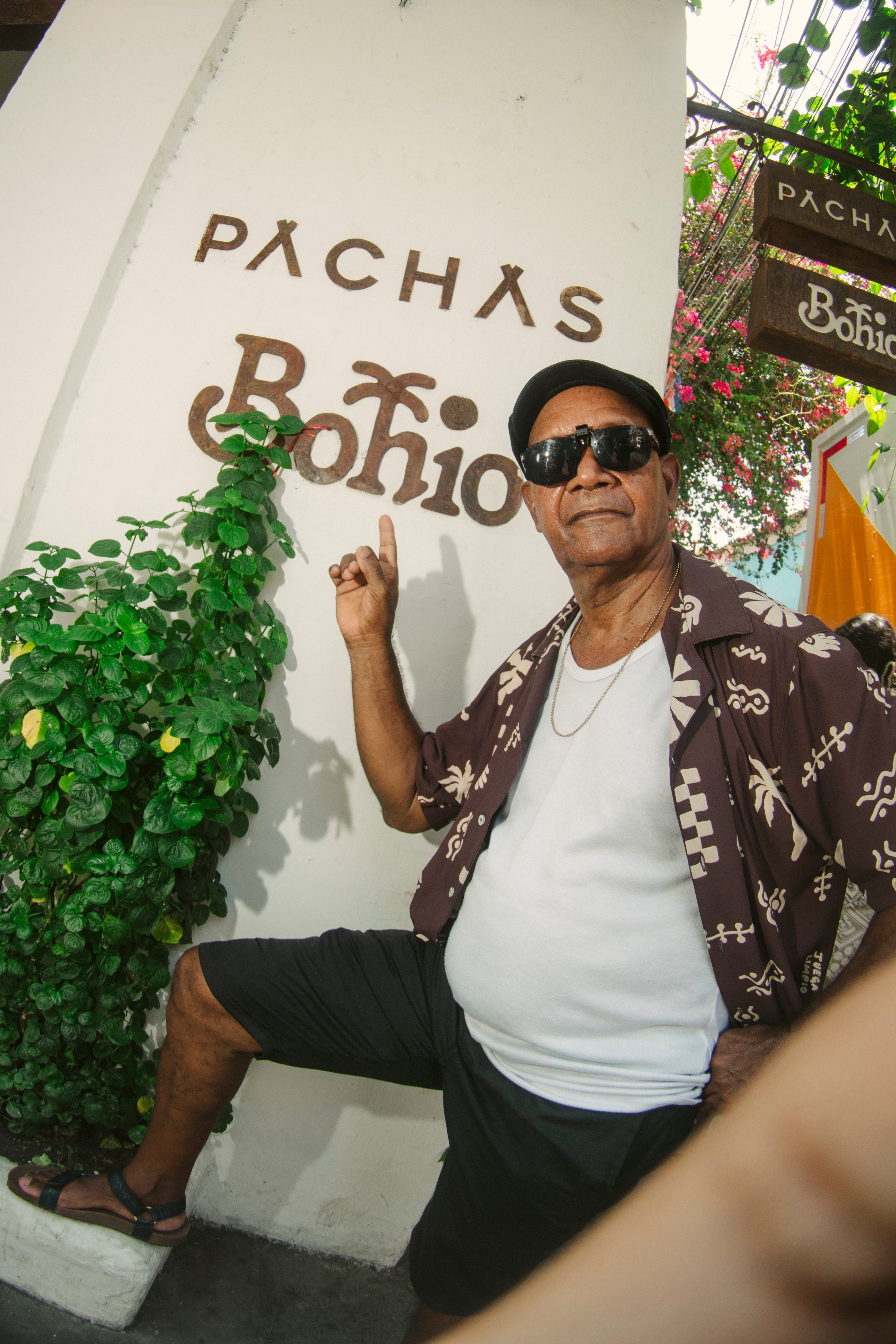 Camisa Masculina Las Fichas Pachas X Bohío 2 (Rayón)