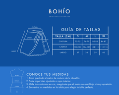 Falda Short Crudo Joyas 2 Casa Del Ritmo (Lino)