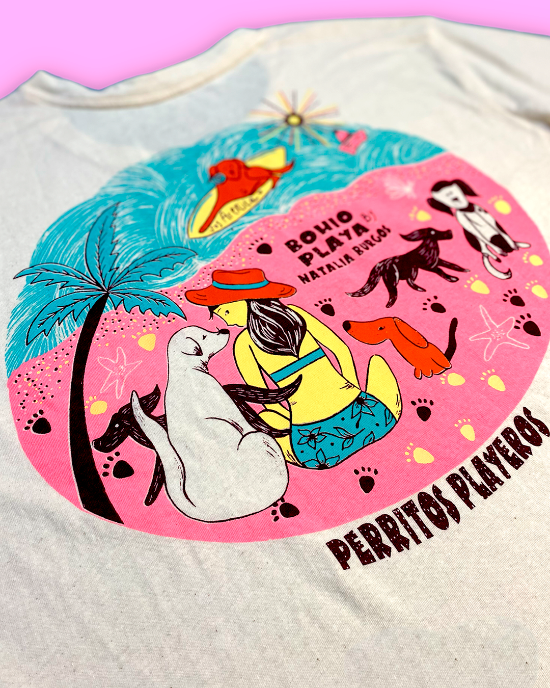 Perritos Playeros (Camiseta unisex Salvando Mares)